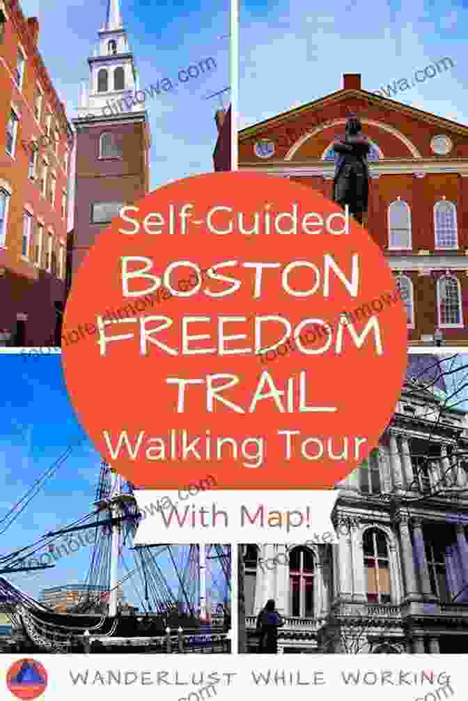 A Group Of People Walking Along The Freedom Trail In Boston Boston Travel Guide (Unanchor) 2 Day Historic Highlights Itinerary