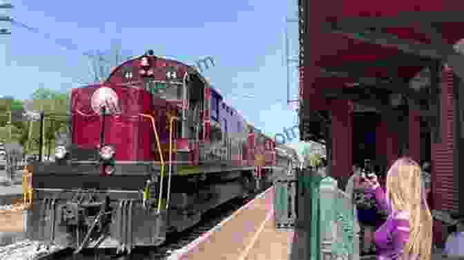 A Steam Locomotive Pulling Into Van Buren's Historic Train Depot Van Buren (Images Of America)