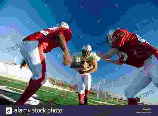 American Football Players In Action, With The Opposing Team's Strategy Being Analyzed On A Whiteboard Breaking Down Your Offensive Opponent