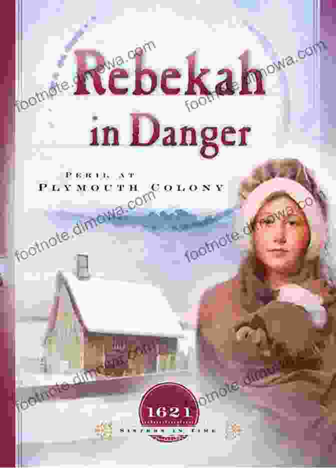 Peril At Plymouth Colony: Sisters In Time Book Cover Rebekah In Danger: Peril At Plymouth Colony (Sisters In Time 2)