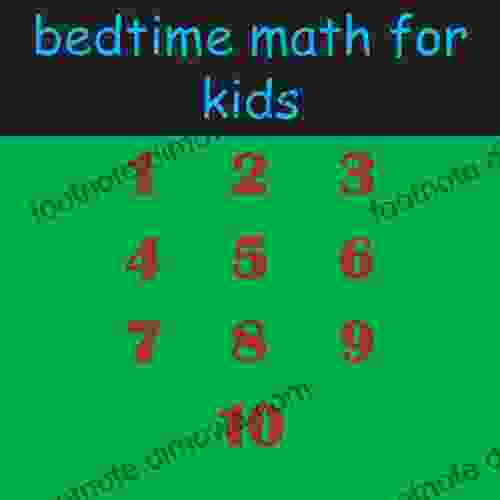 bedtime math for kids James A B Mahaffey Jr